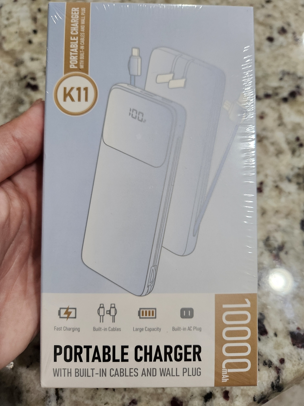 Portable Charger Power Bank 10000mAh